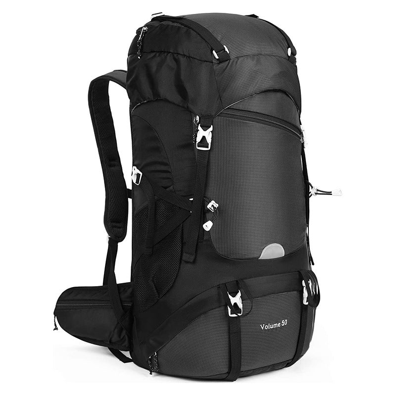 50L Hiking Backpack, Large Capacity Multi-Functional Camping Travel Bag, Waterproof Backpack for Outdoor Hiking