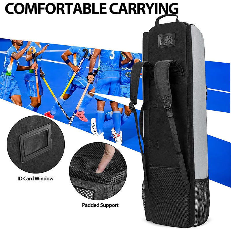 Hockey Bag Multifunctional, Wear-resistant Backpack for Adults, Baseball Training Gear Bag, Large Capacity, for Competition and Outdoor Use