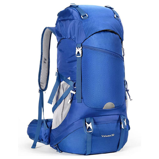 50L Hiking Backpack, Large Capacity Multi-Functional Camping Travel Bag, Waterproof Backpack for Outdoor Hiking